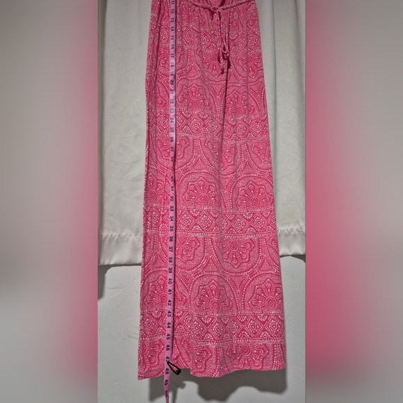 Old Navy Pink Patterned Maxi Dress - Picture 3 of 4